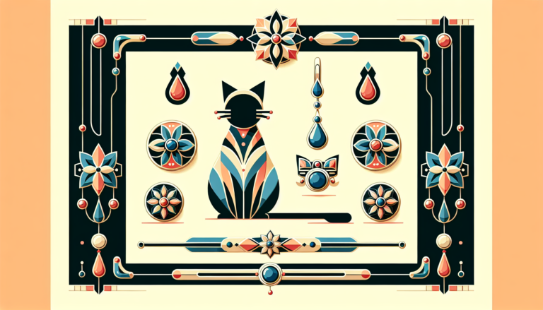 artistic cat-themed jewelry designs