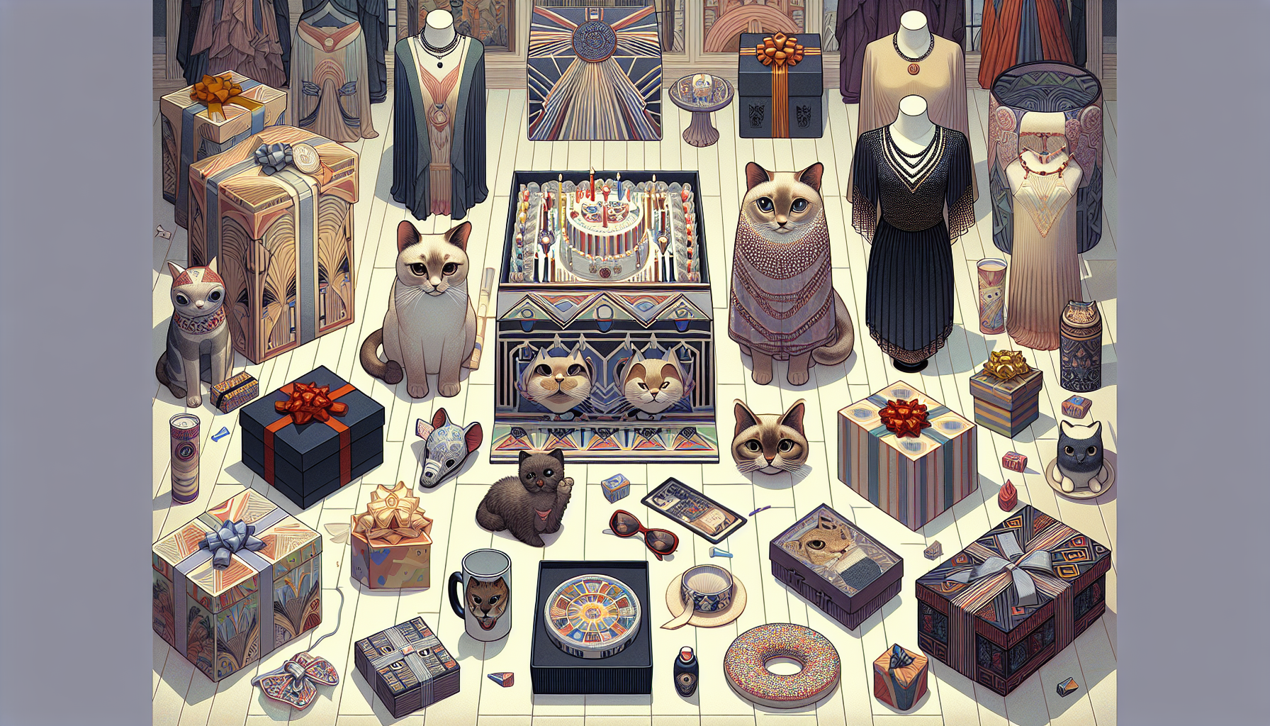cat-themed birthday gift suggestions